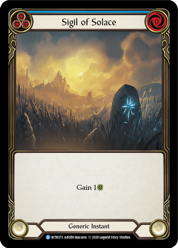 Sigil of Solace (Blue) [WTR175] Unlimited Normal - Duel Kingdom