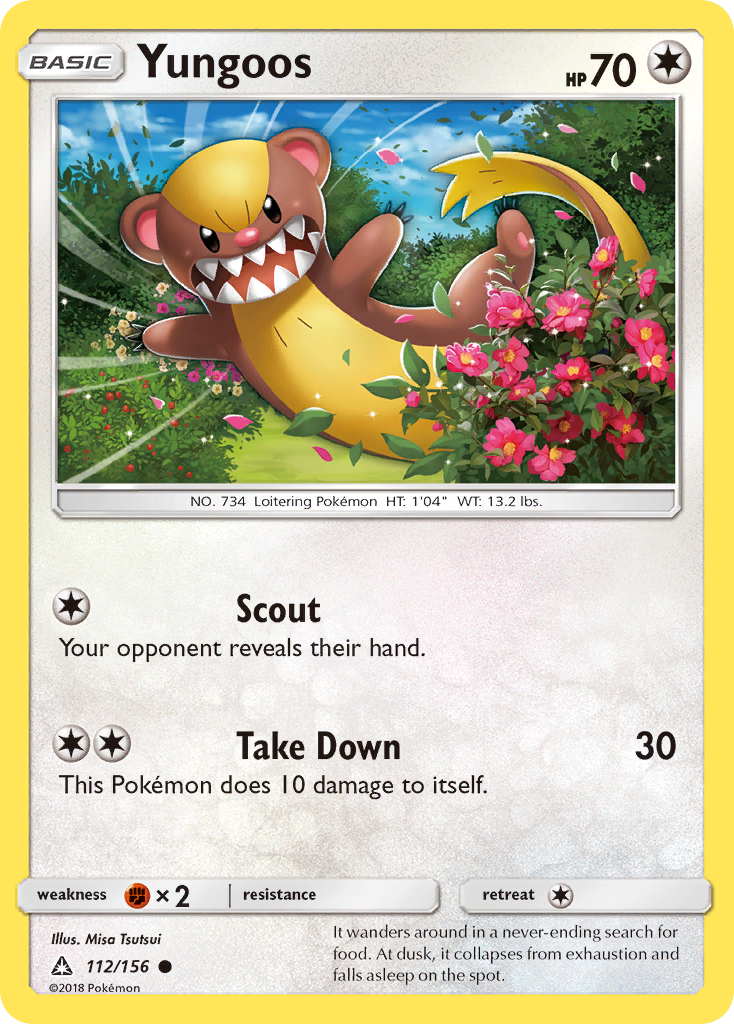 Yungoos (112/156) [Sun & Moon: Ultra Prism] - Duel Kingdom