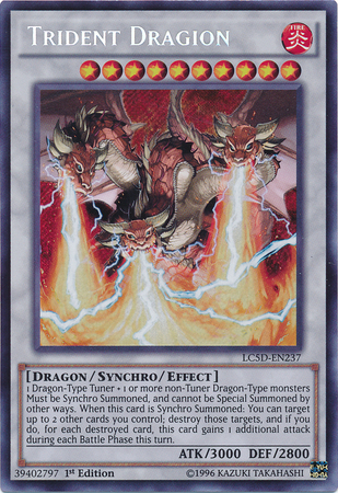 Trident Dragion [LC5D-EN237] Secret Rare - Duel Kingdom
