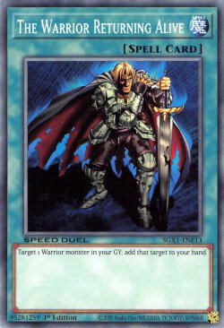 The Warrior Returning Alive [SGX1-ENE13] Common - Duel Kingdom