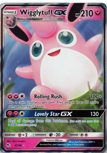 Wigglytuff GX (42/68) [Hidden Fates]