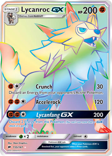 Lycanroc GX (155/147) [Sun & Moon: Burning Shadows] - Duel Kingdom