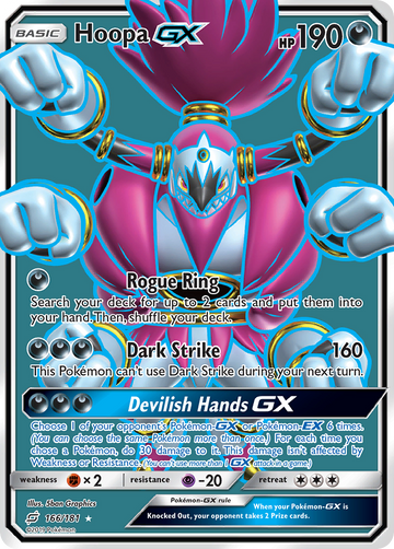 Hoopa GX (166/181) [Sun & Moon: Team Up] - Duel Kingdom
