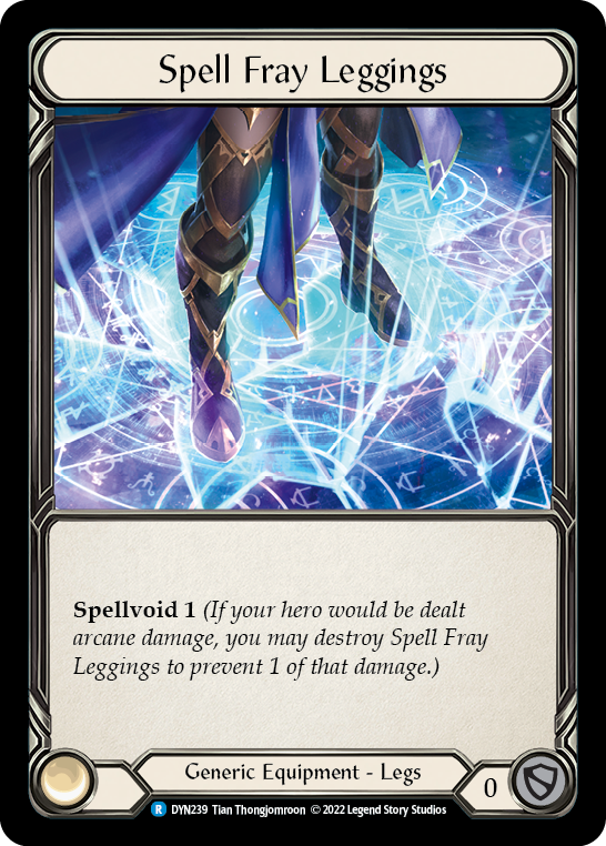 Spell Fray Leggings [DYN239] [Dynasty] Cold Foil