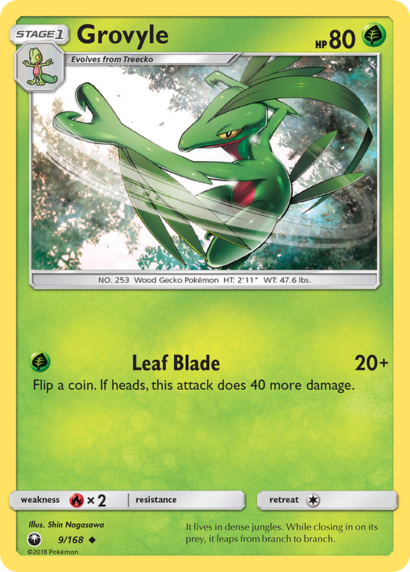 Grovyle (9/168) [Sun & Moon: Celestial Storm] - Duel Kingdom