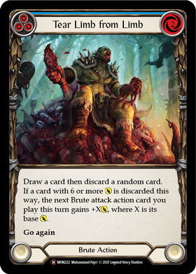 Tear Limb from Limb [U-MON222] Unlimited Normal - Duel Kingdom