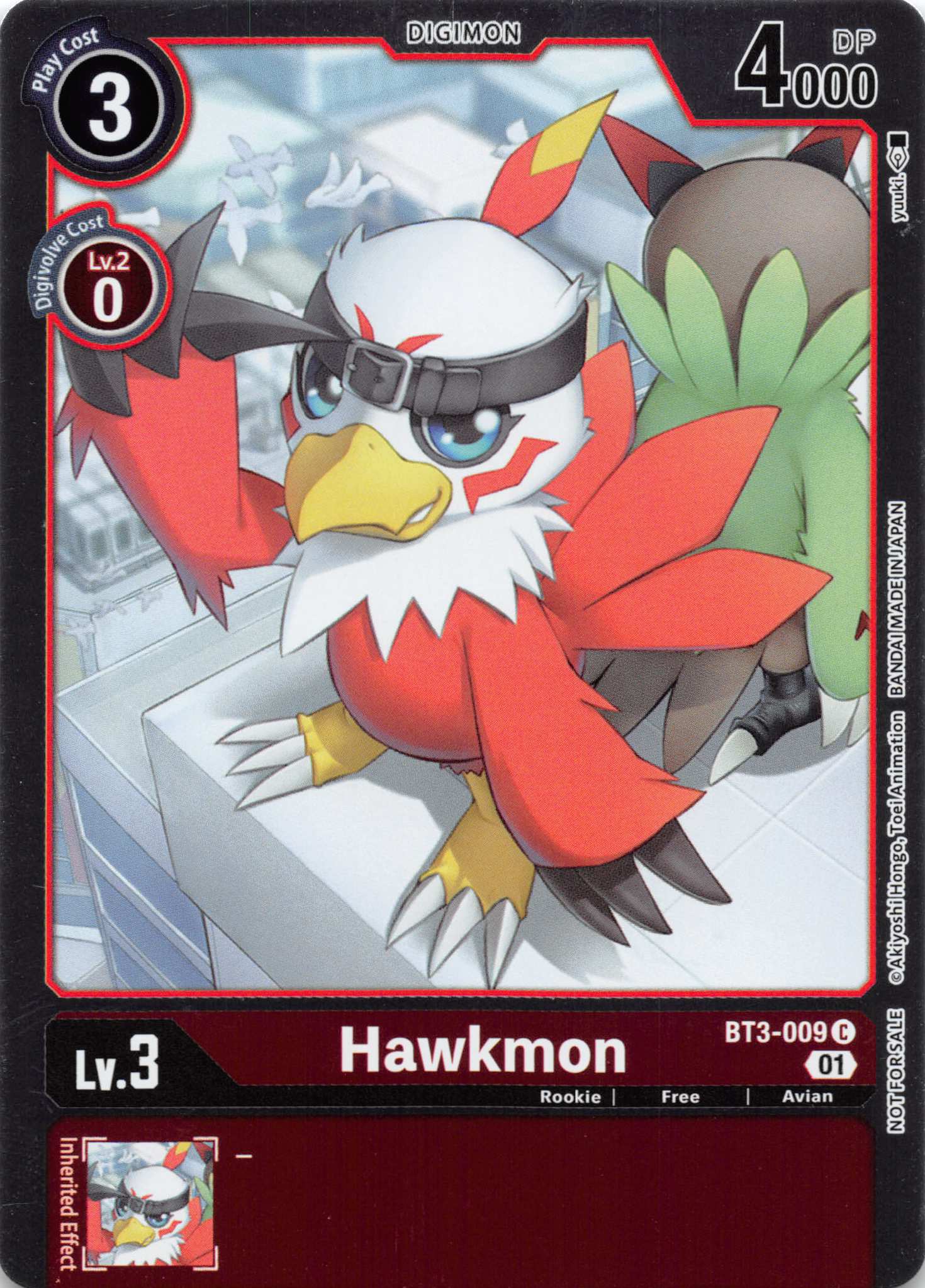 Hawkmon (ST-11 Special Entry Pack) [BT3-009] [Release Special Booster] Foil