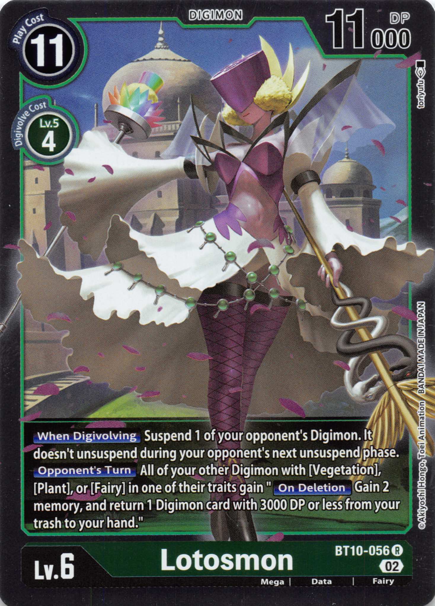 Lotosmon [BT10-056] [Xros Encounter] Foil