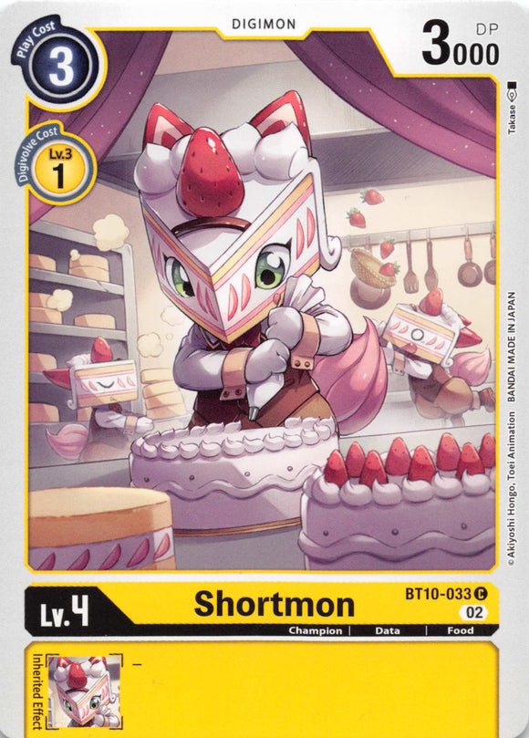 Shortmon [BT10-033] [Xros Encounter] Normal