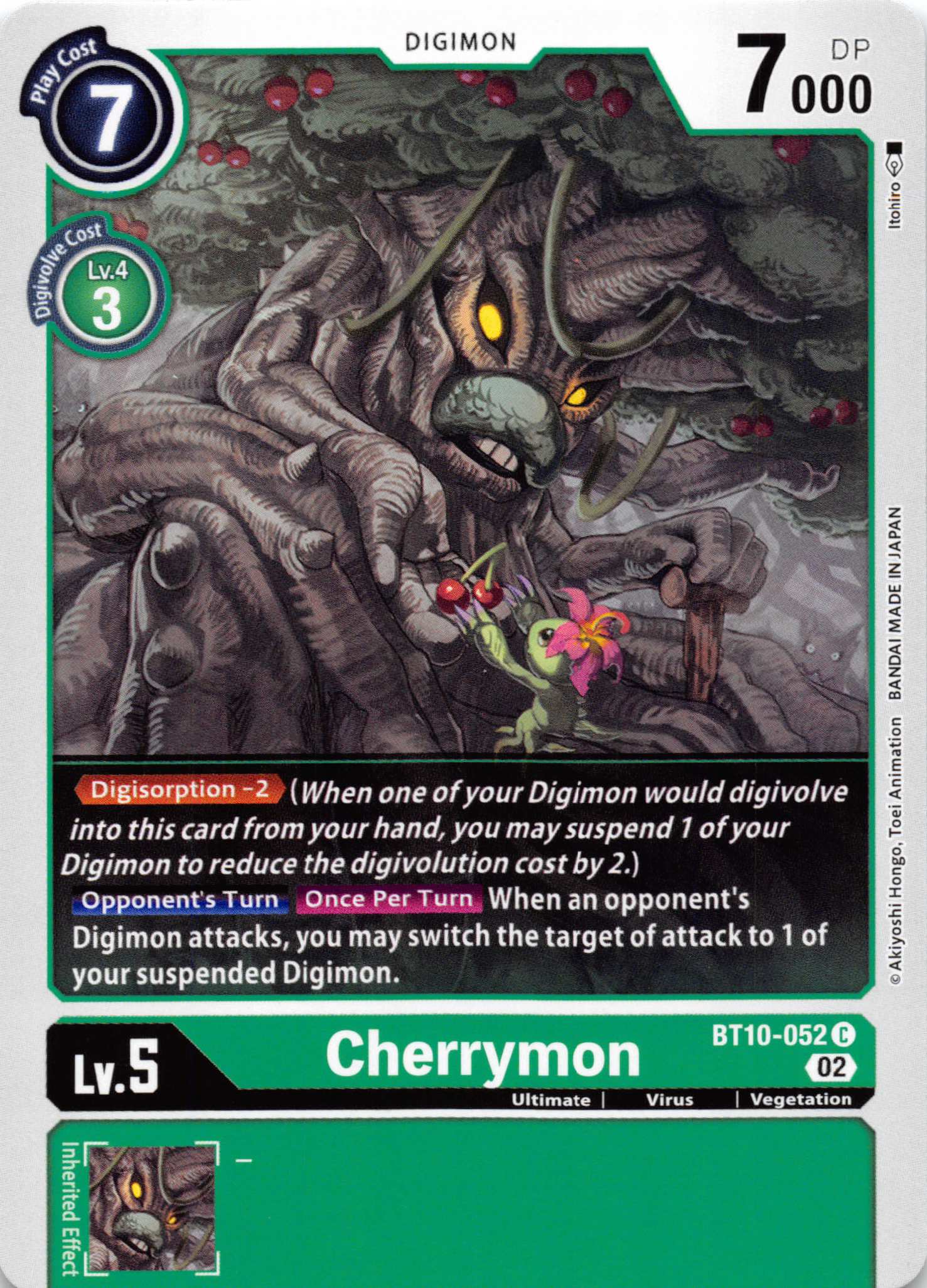 Cherrymon [BT10-052] [Xros Encounter] Normal