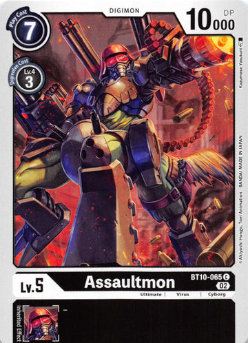 Assaultmon [BT10-065] [Xros Encounter] Normal