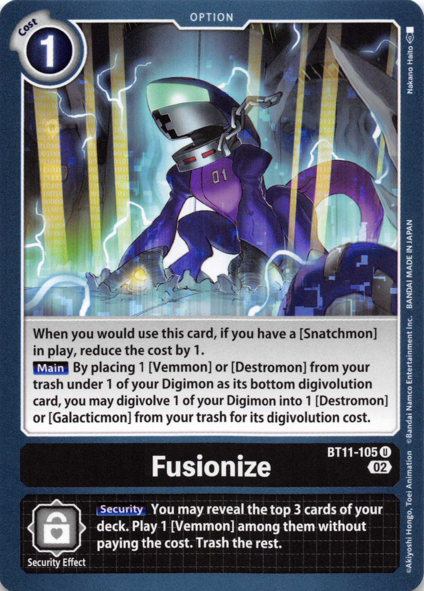 Fusionize [BT11-105] [Dimensional Phase] Normal