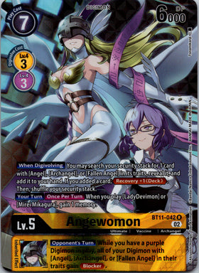 Angewomon (Alternate Art) [BT11-042] [Dimensional Phase] Foil