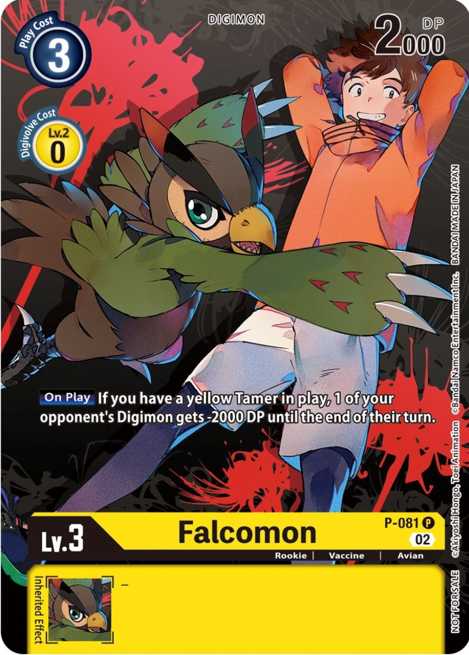 Falcomon - P-081 (Tamer Party Vol.7) [P-081] [Digimon Promotion Cards] Normal