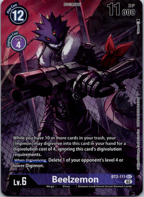 Beelzemon - BT2-111 (Alternate Art) [BT2-111] [Starter Deck 14: Beelzemon Advanced Deck Set] Foil