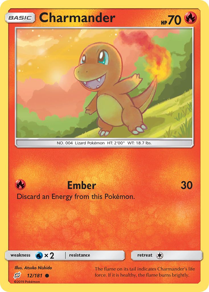 Charmander (12/181) [Sun & Moon: Team Up] - Duel Kingdom