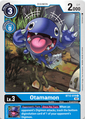 Otamamon [BT12-019] [Across Time] Normal