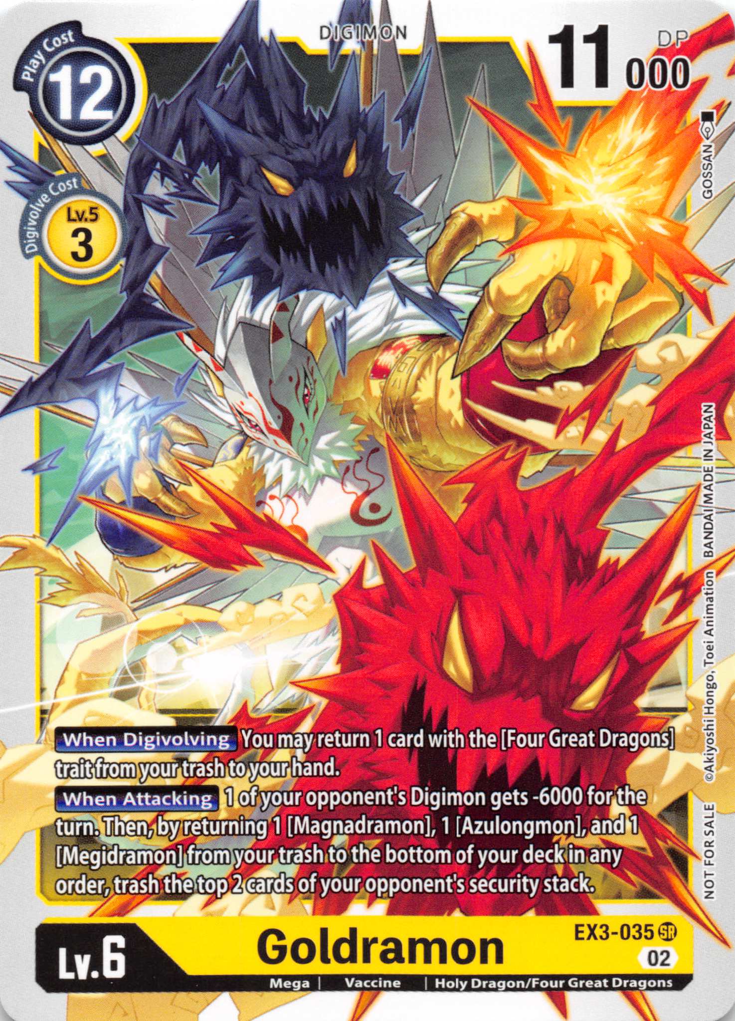 Goldramon [EX3-035] [Revision Pack Cards] Normal