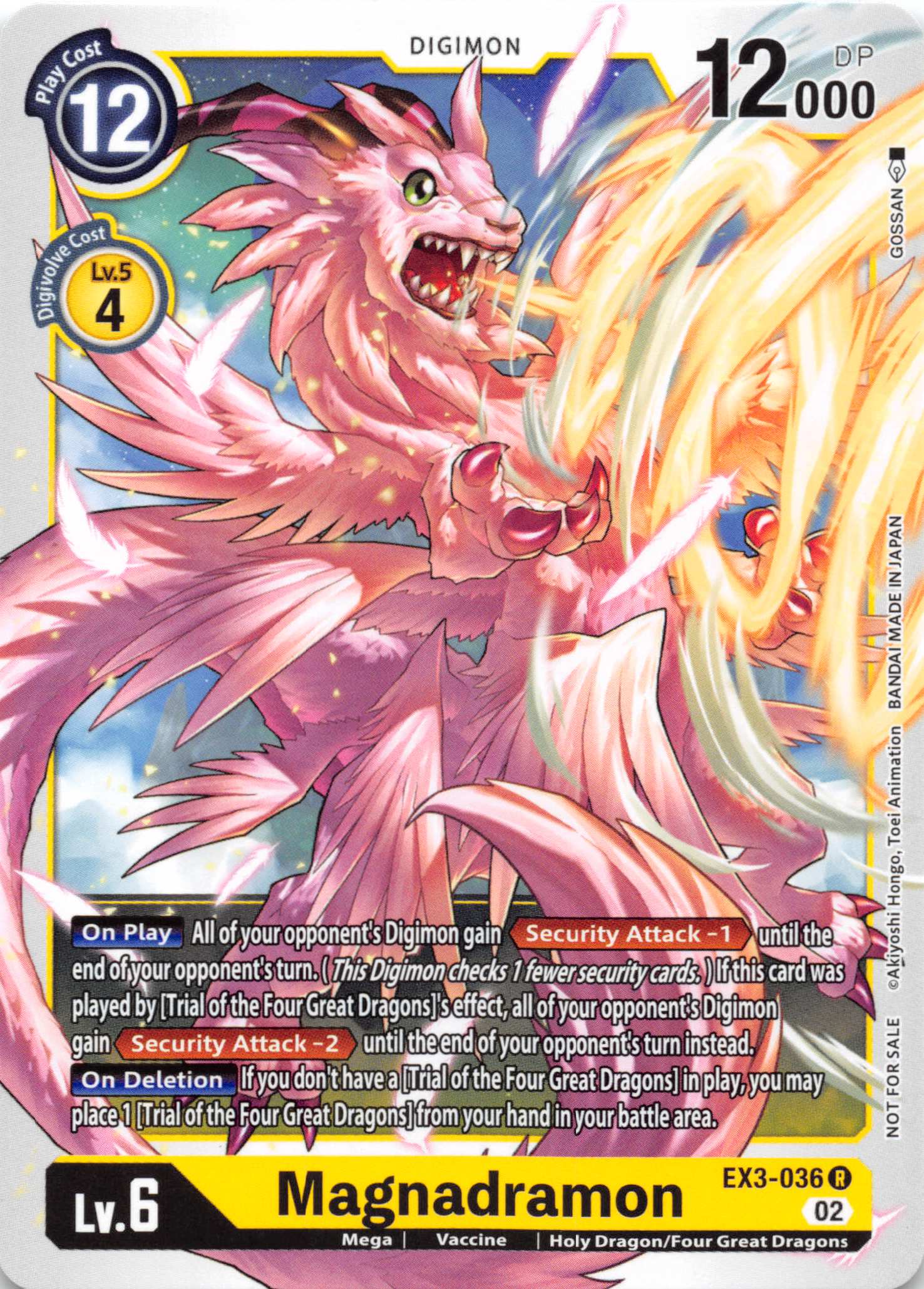 Magnadramon [EX3-036] [Revision Pack Cards] Normal