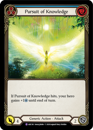 Pursuit of Knowledge [ARC161] Unlimited Rainbow Foil - Duel Kingdom