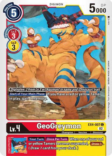GeoGreymon [EX4-007] [Alternative Being Booster] Normal