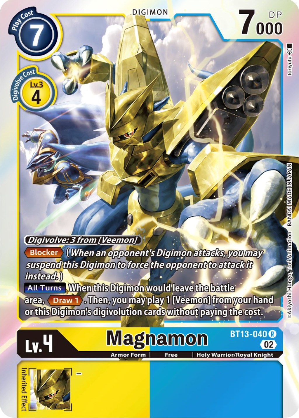 Magnamon [BT13-040] [Versus Royal Knights] Foil