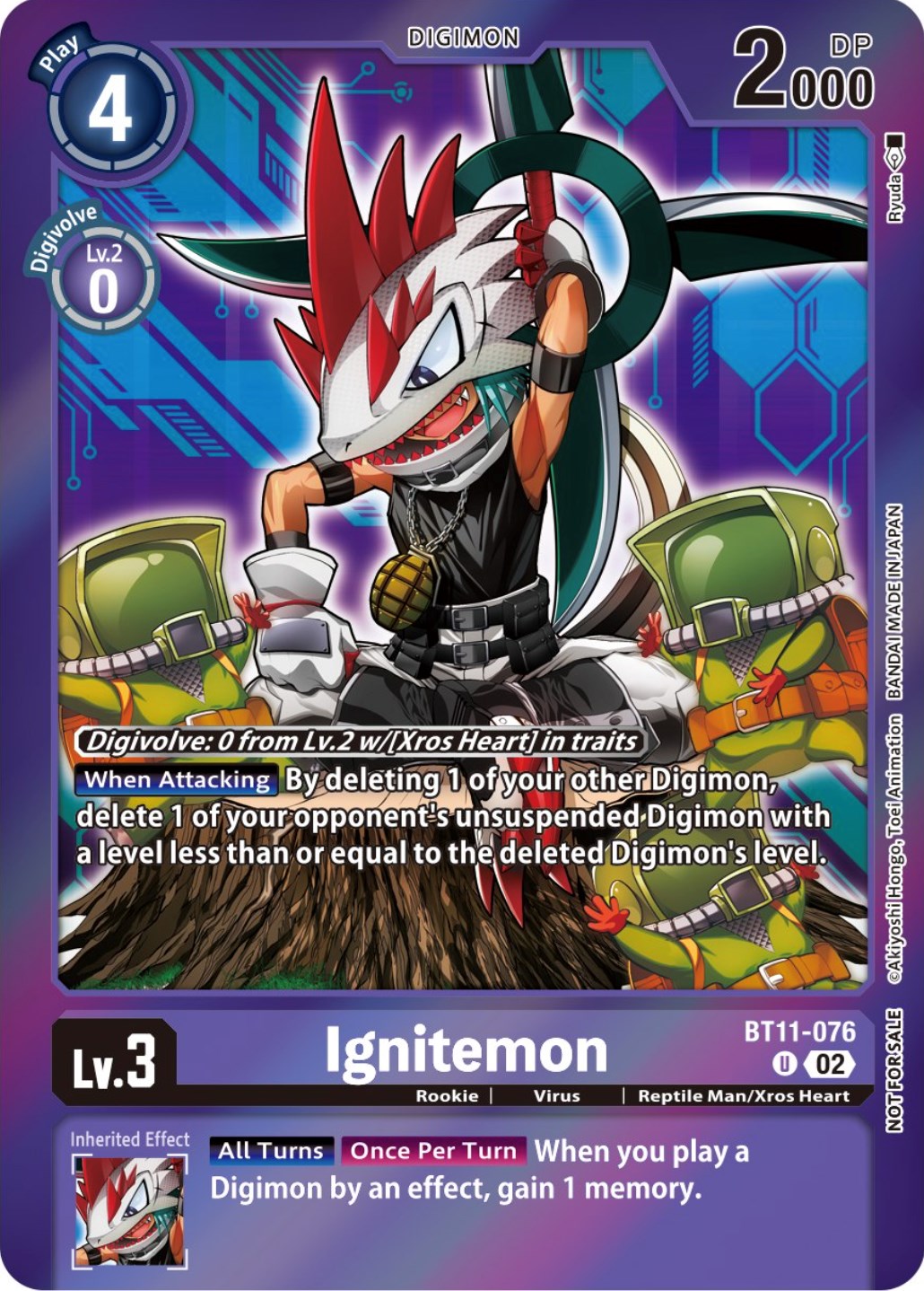 Ignitemon (Event Pack 5) [BT11-076] [Dimensional Phase] Foil