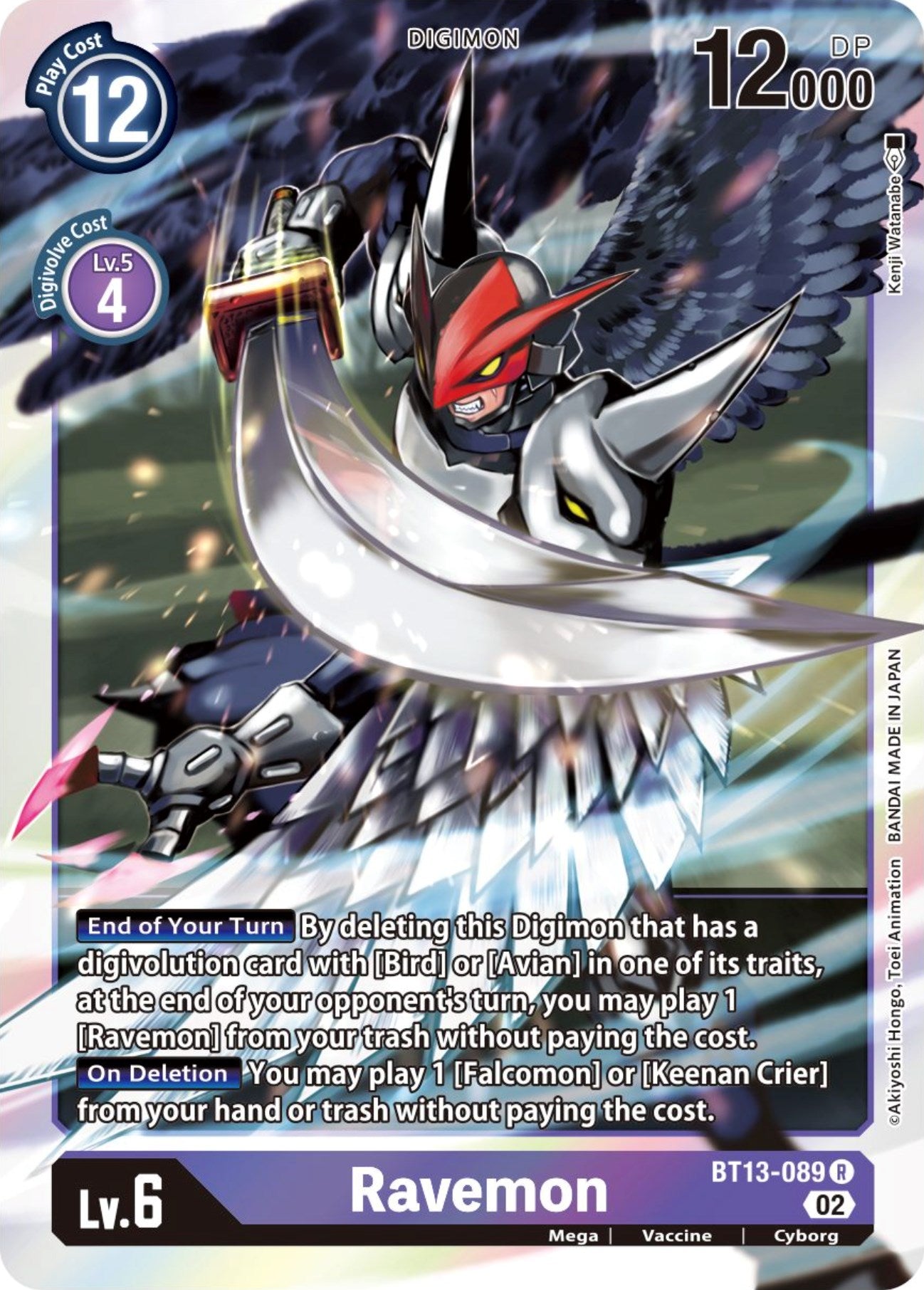 Ravemon [BT13-089] [Versus Royal Knights] Foil