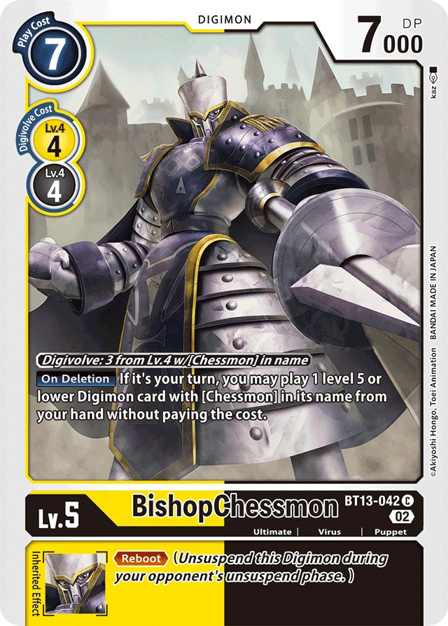BishopChessmon [BT13-042] [Versus Royal Knights] Normal