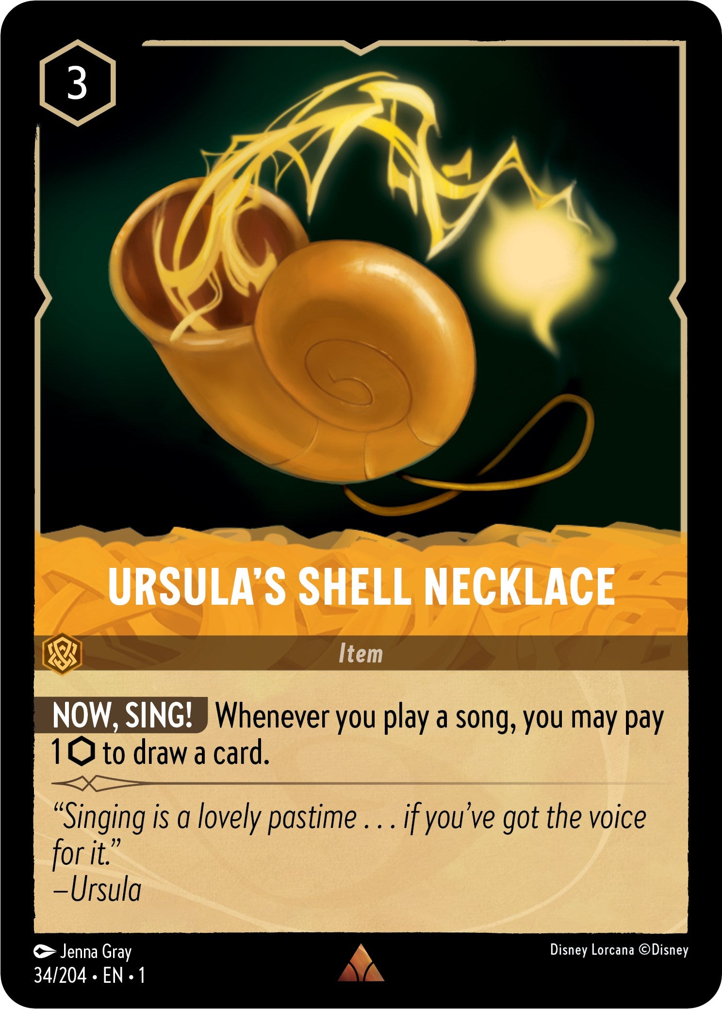 Ursula's Shell Necklace 34/204 (The First Chapter)