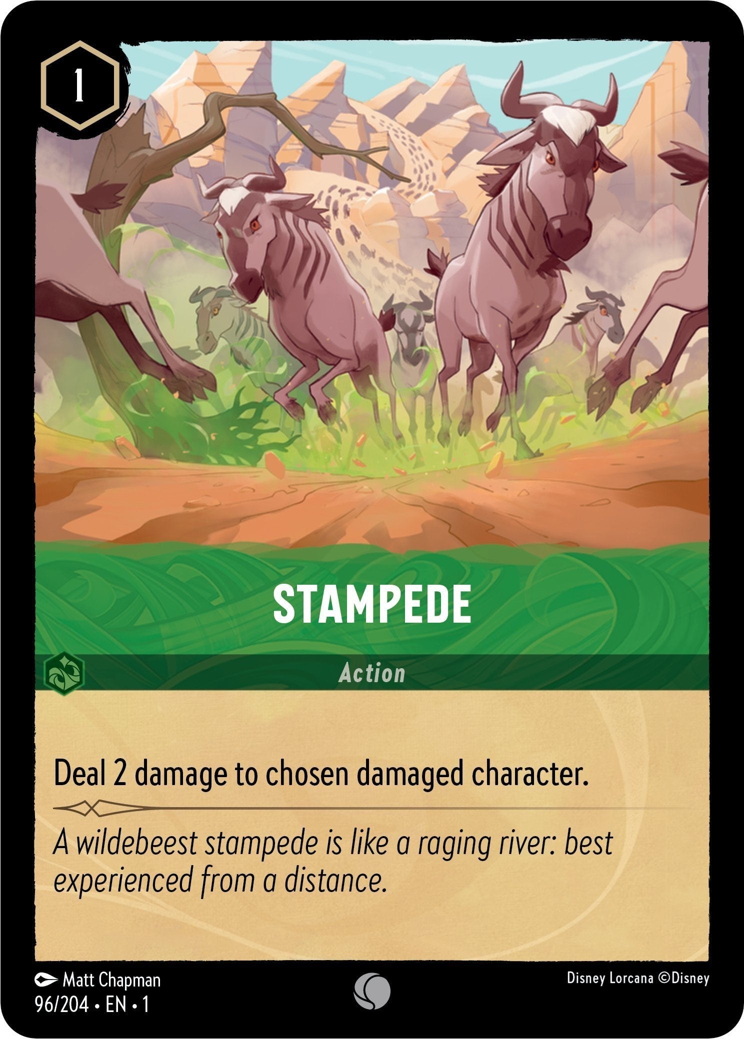 Stampede 96/204 (The First Chapter) Cold Foil