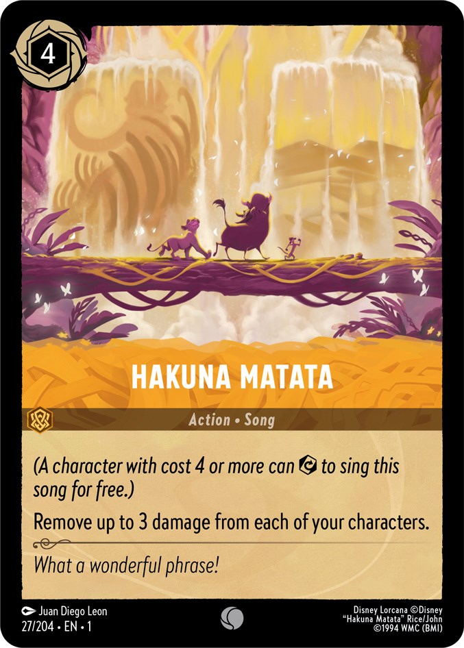 Hakuna Matata 27/204 (The First Chapter)