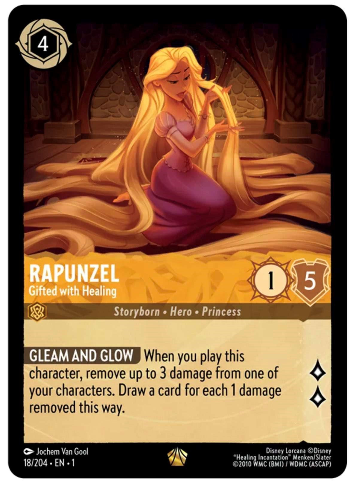 Rapunzel - Gifted with Healing 18/204 (The First Chapter) Cold Foil