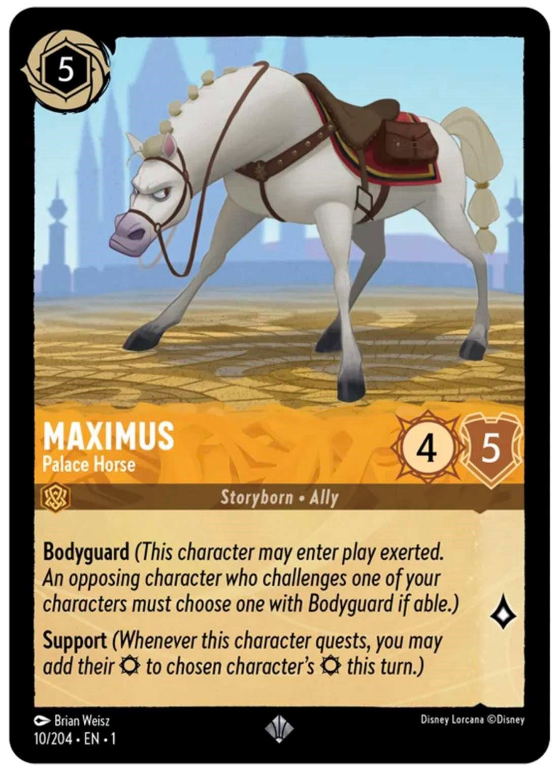 Maximus - Palace Horse 10/204 (The First Chapter) Cold Foil