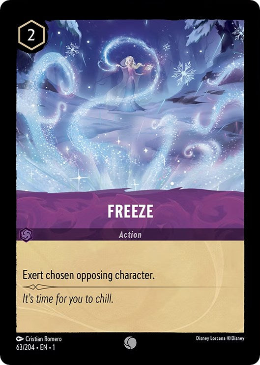 Freeze 63/204 (The First Chapter) Cold Foil