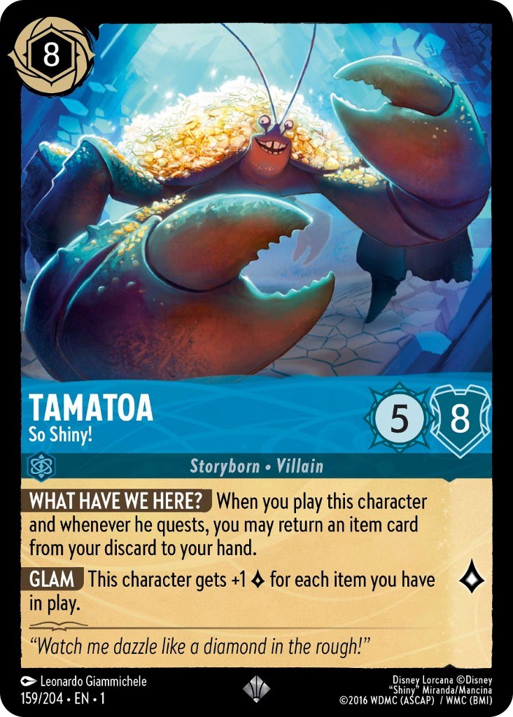 Tamatoa - So Shiny! 159/204 (The First Chapter)