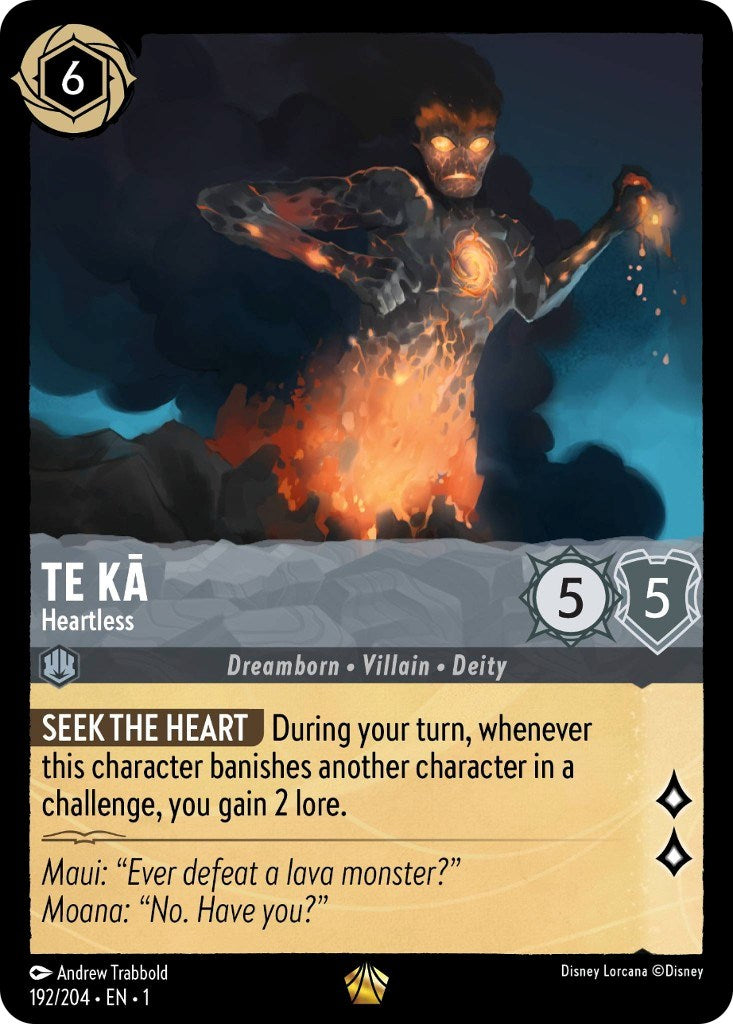 Te Ka - Heartless 192/204 (The First Chapter) Cold Foil