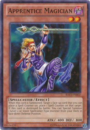 Apprentice Magician [BATT-EN002] Starfoil Rare - Duel Kingdom