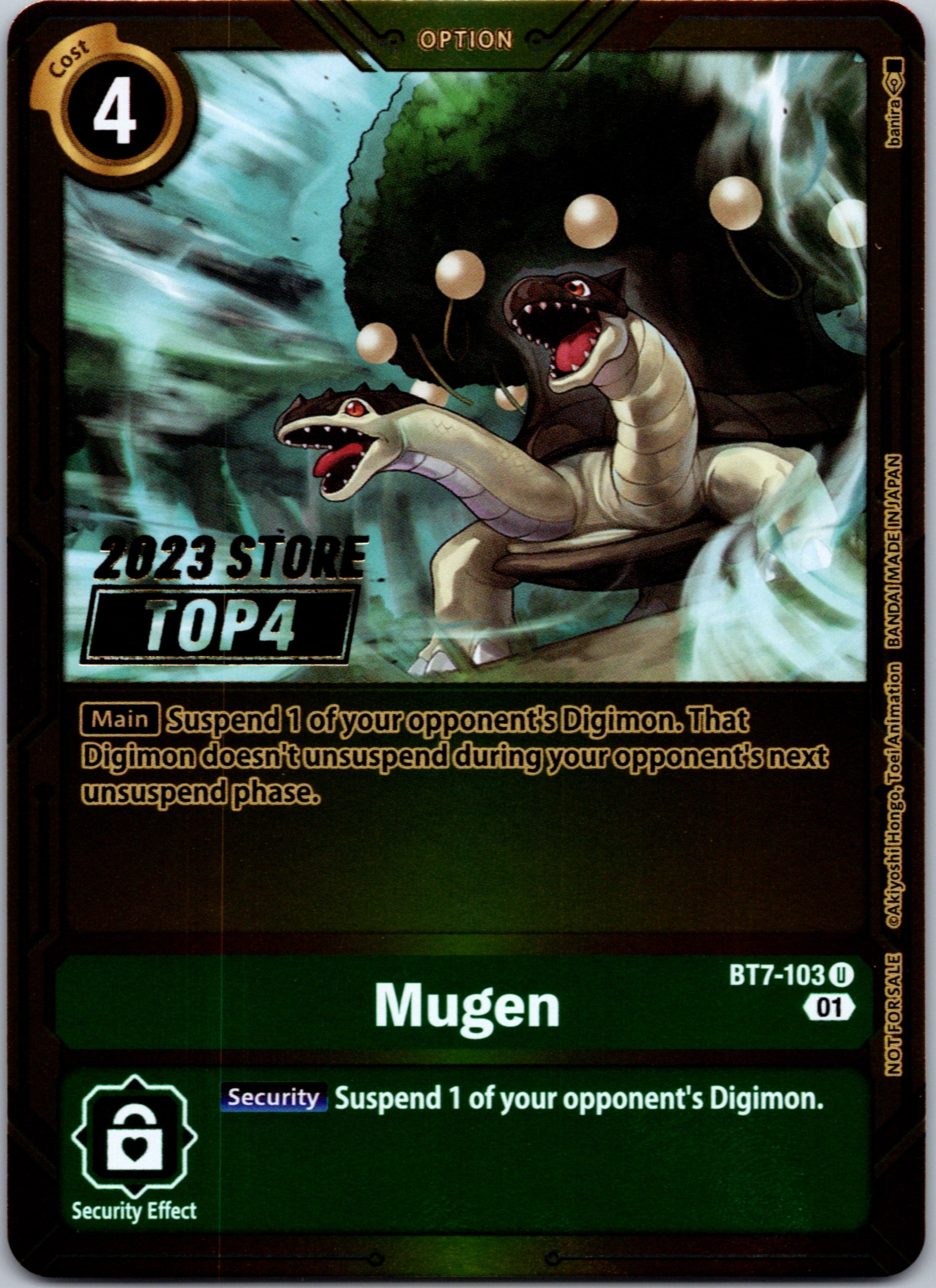 Mugen (2023 Store Top 4) [BT7-103] [Next Adventure] Foil