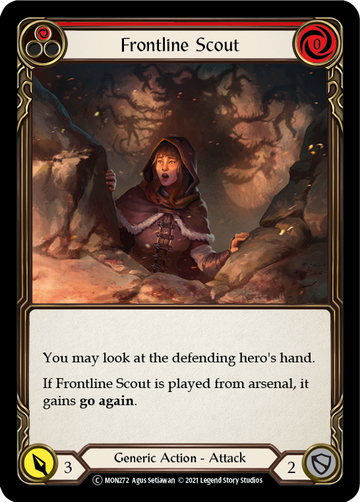 Frontline Scout (Red) [U-MON272] Unlimited Normal - Duel Kingdom