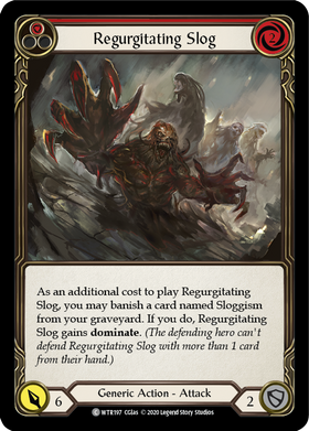Regurgitating Slog (Red) [WTR197] Unlimited Rainbow Foil - Duel Kingdom