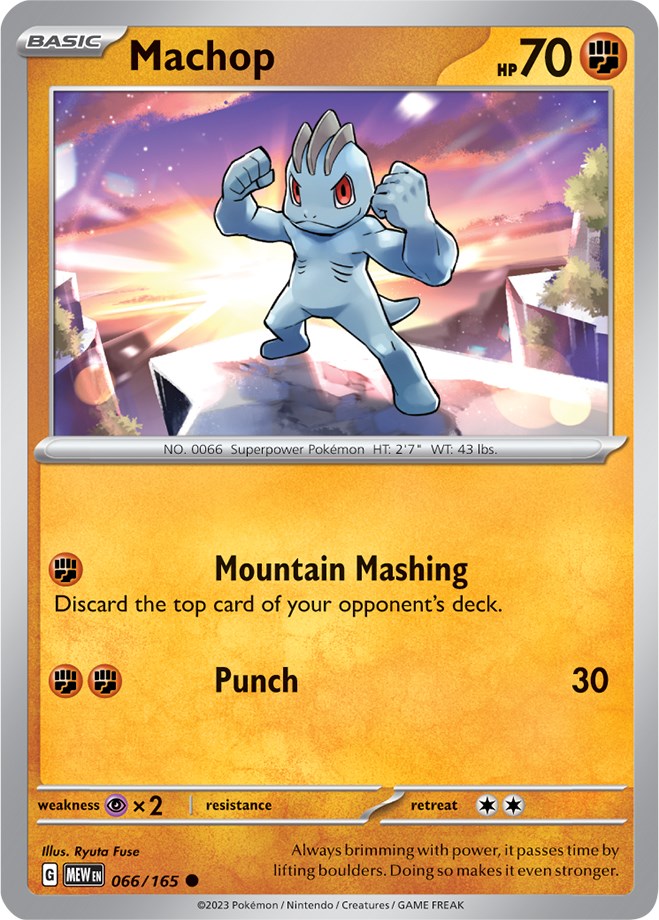 Machop (66/165) [Scarlet & Violet:  151]