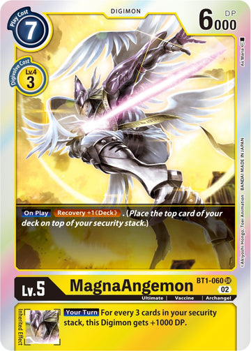 MagnaAngemon - BT1-060 (Resurgence Booster Reprint) [BT1-060] [Resurgence Booster] Foil