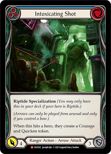 Intoxicating Shot [EVO241] (Bright Lights) Rainbow Foil