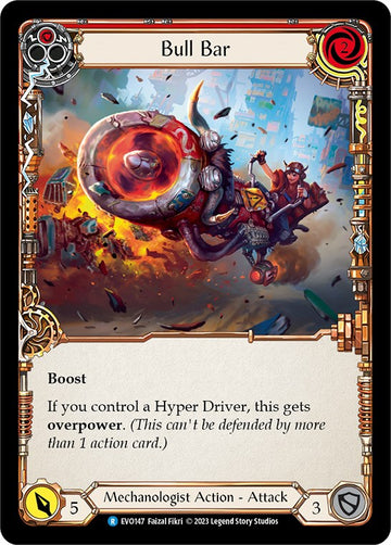 Bull Bar (Red) [EVO147] (Bright Lights) Rainbow Foil