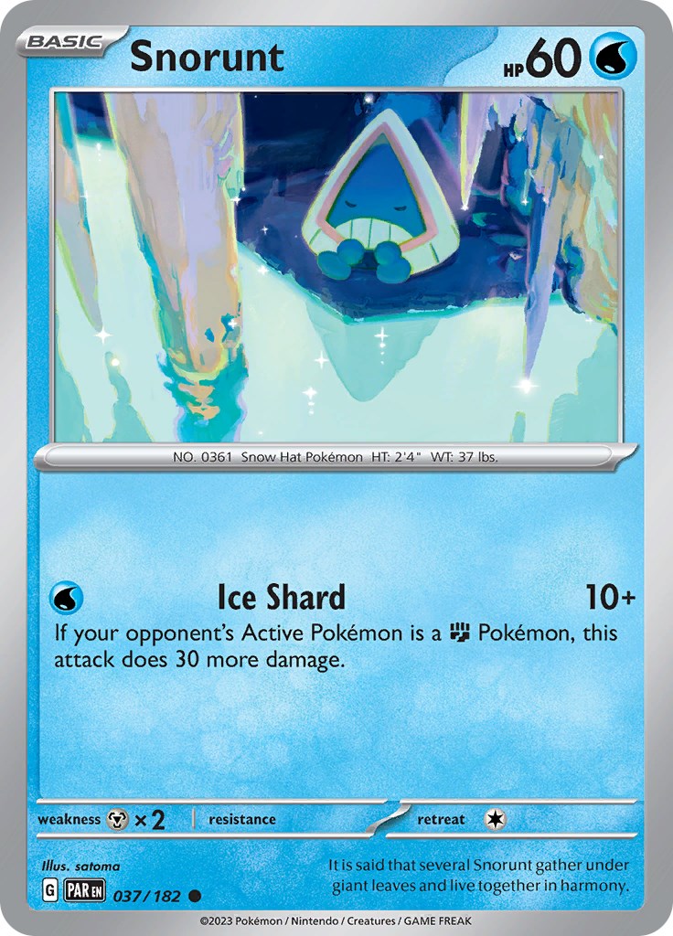 Snorunt (037/182) - [Scarlet & Violet: Paradox Rift]