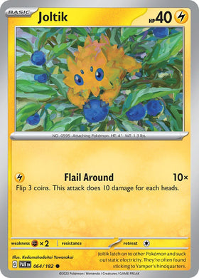 Joltik (064/182) - [Scarlet & Violet: Paradox Rift] Reverse Holofoil