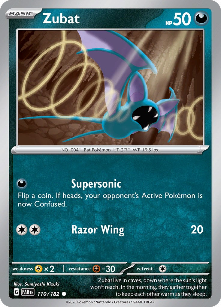 Zubat (110/182) - [Scarlet & Violet: Paradox Rift]