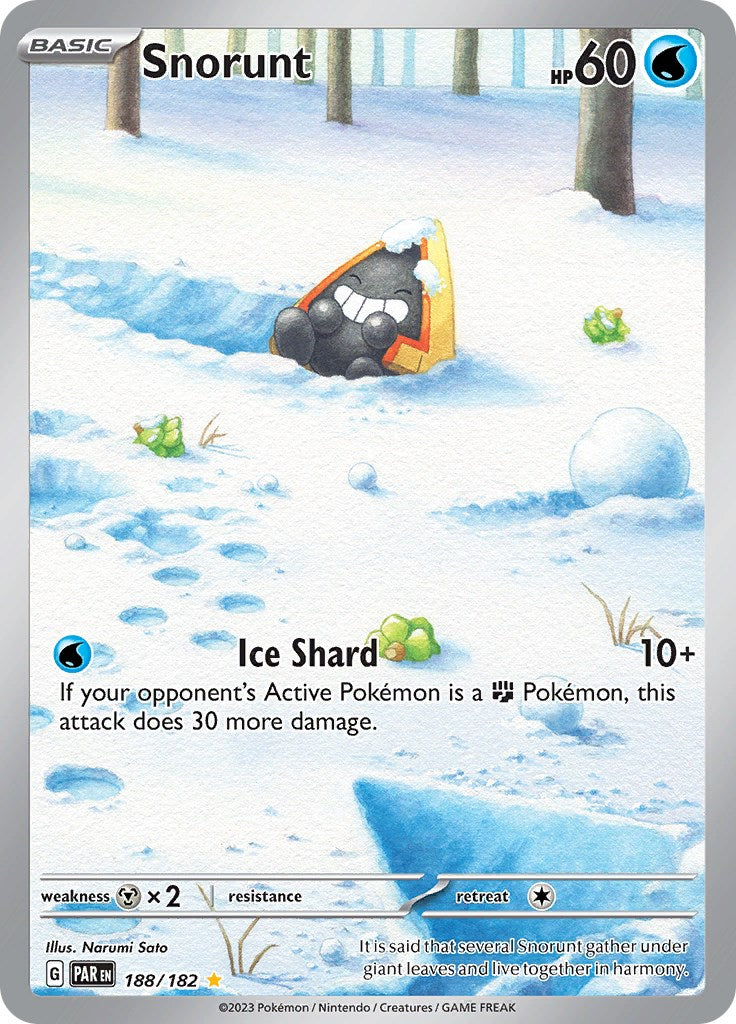 Snorunt (188/182) - [Scarlet & Violet: Paradox Rift] Holofoil