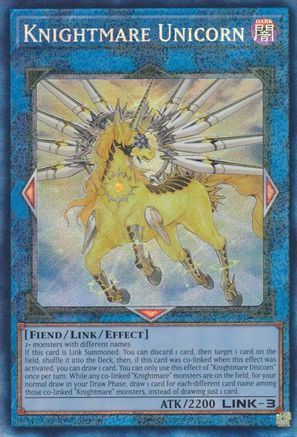 Knightmare Unicorn  [RA01-EN043] - (Prismatic Collector's Rare)  1st Edition